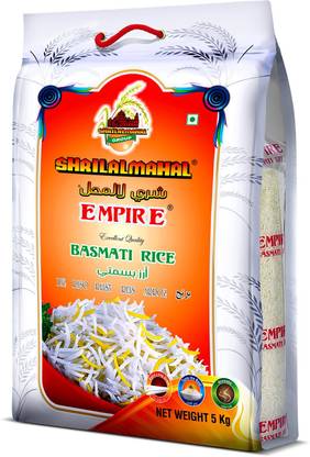 SHRI LAL MAHAL EMPIRE BASMATI RICE 5 KG Basmati Rice (Long Grain, Steam)