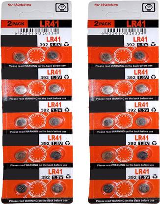 YTM 20 Pcs LR41 Battery, 1.5V Alkaline Button Coin Cell 1.5V LR41 Li-ion Battery (Non-Rechargeable) LR41 Button Coin Cell Battery for Calculator Watch Electonic Devices  Camera Battery Charger