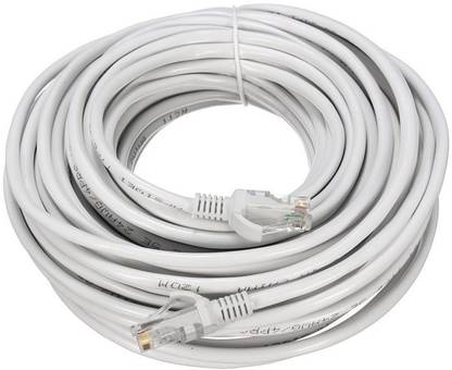 DazzelOn Ethernet Cable 20 m Ethernet Lan Cable Grey Network Internet Patch Cord 60ft