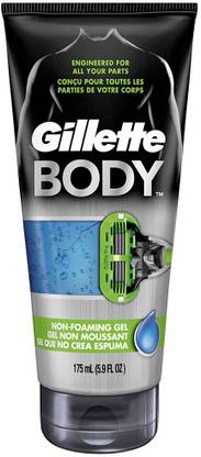 Gillette Body Men's Shave Gel, 5.9 Fl Oz