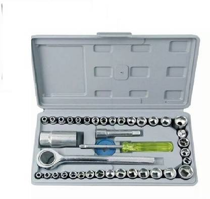 Allenhance Professional 788 Metalic High Quality 40 Pcs Socket Set