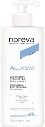 Noreva Aquareva Moisturizing Body Cream 24h Fast Absorbing
