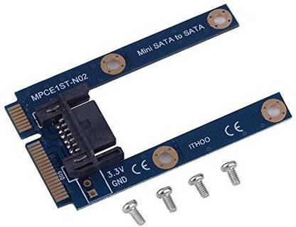 arduino M944 mSATA Mini Extender to 7 Pin SATA HDD Convert Card Adapter Micro Controller Board Electronic Hobby Kit