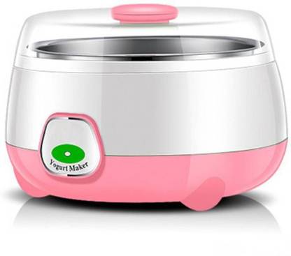 NIRVA Electric Automatic Yogurt Maker 1L Electronic Stainless Steel Mini Portable Yogurt Making Machine Yogurt Maker
