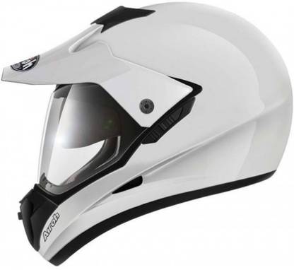 Airoh S5 GLOSS HELMET: WHITE Motorbike Helmet