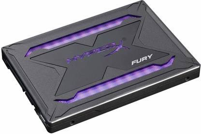 HyperX Fury RGB 480 GB Desktop Black SATA III Internal Solid State Drive (SSD) (SHFR200/480GIN)