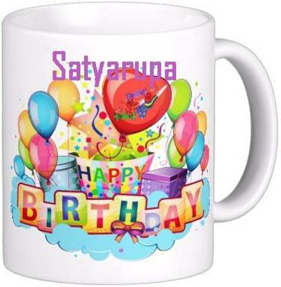 GNS SATYARUPA_Best name coffee mug HBD003 Ceramic Coffee Mug