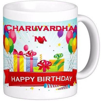 GNS CHARUVARDHANA_Best name coffee mug HBD008 Ceramic Coffee Mug