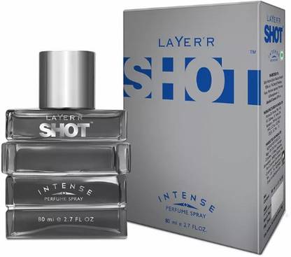 LAYER'R Shot Intense Perfume Pack of 1 Eau de Parfum  -  80 ml