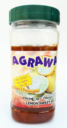 AGRAWAL'S LEMON SWEET PICKLE 450 GMS Lemon Murabba
