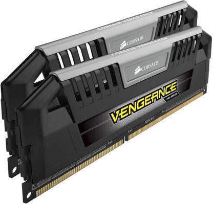 Corsair NA DDR3 16 GB (Dual Channel) Laptop (Vengeance® Pro Series — 16GB (2 x 8GB) DDR3 DRAM 1866MHz C9 Memory Kit (CMY16GX3M2A1866C9))