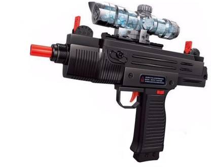 ToyGalaxy PUBG MINI UZI REAL LIFE RECHARGEABLE WATERCRYSTAL BULLET GUN WITH 3000 BULLETS Guns & Darts