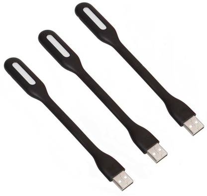 VibeX Flexible Mini USB LED Light for Laptop Keyboard Power Bank Portable Night Light (3 Pack) LEDL-Type-001 Led Light