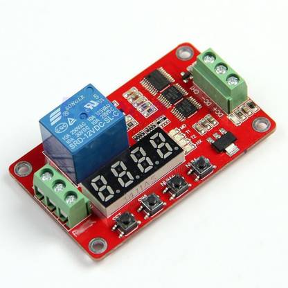 arduino M906 12V Automation Delay Multifunction Self-lock Relay Cycle Timer Module PLC Timer Counter and Clock Electronic Hobby Kit