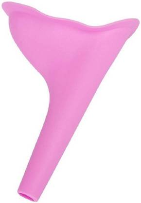 Dharam Enterprises Easy Portable Travel Urinal Funnel Device For Women / Girls Reusable Female Urination Device (, Pack of 1) Reusable Female Urination Device