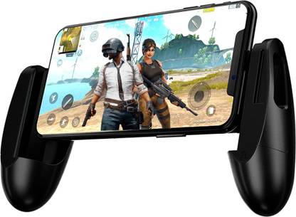 LIFEMUSIC Mobile Games Controller Hand Grip Gamepad Upgrade Version High Sensitivity Handle Grip Holder with Support 4 - 6.4inch Phone  Gaming Accessory Kit