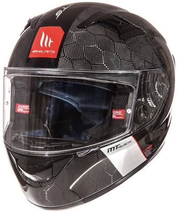 MT KRE SNAKE CARBON GLOSS HELMET Motorbike Helmet