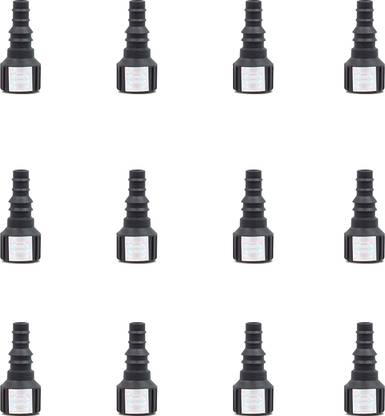 Pepper Agro Hose Pipe Adapter for 16 and 12 mm Angle Cock - Set of 12 Hose Connector