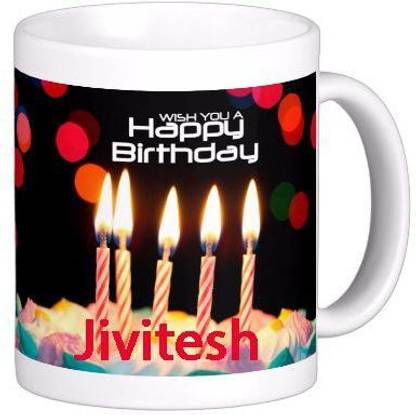 GNS JIVITESH_Best name coffee mug HBD006 Ceramic Coffee Mug