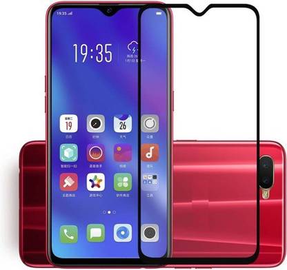 Joice Screen Guard for Touch Screen Protector, Super Fingerprint-Proof Edge to Edge 9H Hardness Anti-Scratch Shield Full Screen Glass for Oppo K1