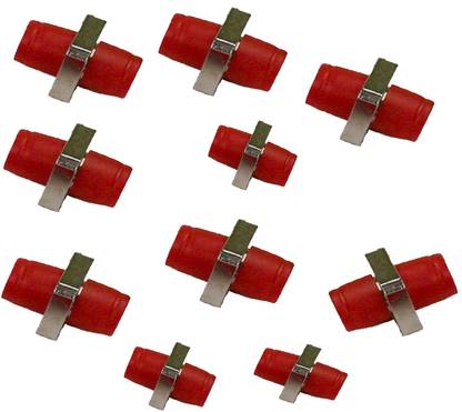 SUNNY TELECOM SUPPORTS OPTICAL FIBER FC PC(ZERO dB) ADAPTER/COUPLER 10 pcs OPTICAL FIBER Wire Connector