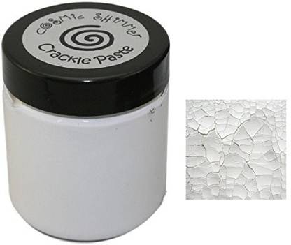 Creative Expressions Cosmic Shimmer Crackle Texture Paste 75Ml Pot - White