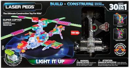 Laser Pegs 30 in 1 Supercopter