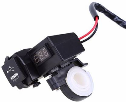 Bluebird Bike USB Digital Voltmeter For All Vehicle 2 A Bike Mobile Charger