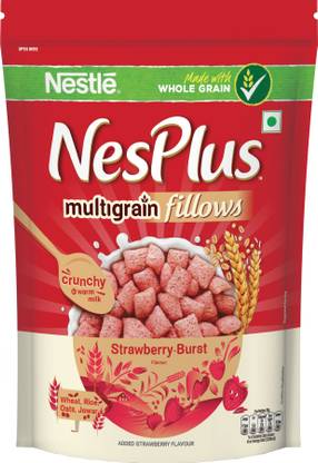 Nestle Nesplus Strawberry Burst Multigrain Fillows Pouch