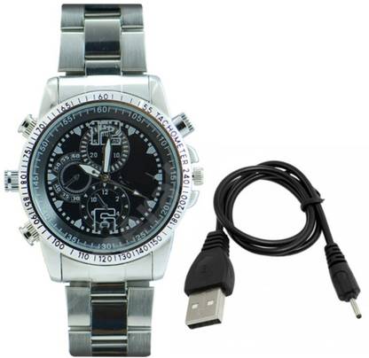 Labdhi Creation Spy Wrist watch Camera 16 GB HD Mattel Chain Wrist Watch Spy Cam Watch Secrete Hidden Spy Product (4gb storage) Spy Camera