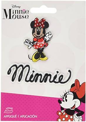 Wrights 19311550001 Disney Mickey Mouse Iron-On Applique-Minnie Mouse Body W/Script