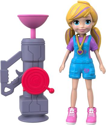 Polly Pocket Active Pose Doll Zipline Polly