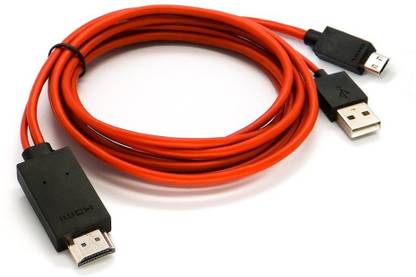 Rhobos HDMI Cable 2 m Universal Full HD 1080 MHL Micro USB To HDMI HDTV Cable Adapter