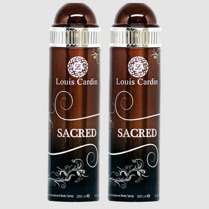 Louis Cardin Sacred Perfumed Deodorant Body Spray Combo 200 Ml Deodorant Spray  -  For Men & Women