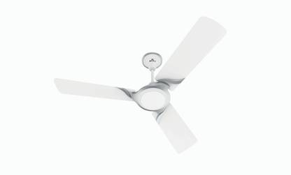 BAJAJ Leatrim Max 250 x 250 1200 mm Ceramic White CF with 1 Year Warranty 1200 mm Ceiling Fan