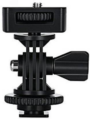 SHOPEE Adjustable Angle Pole Swivel Hot Shoe Mount 1/4" Screw Hot Shoe Mount Adapter for Mounting Video Camcorder Monitors Flash Shoe Adapter