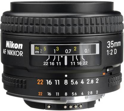 NIKON AF Nikkor 35mm f/2D Wide-angle Prime  Lens