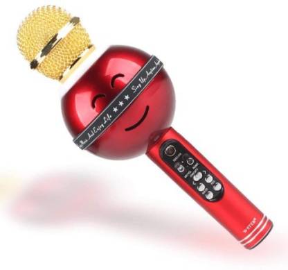 ESCHEW Bluetooth WS-878 Microphone MIC for Singing Recording Condenser Handheld Mike Microphone