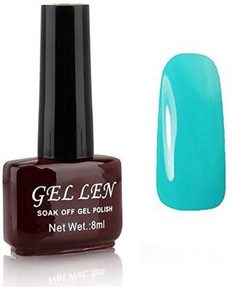 Gellen Nail Polish Gel Colors Gel Nail Lacquer 1Pc 8Ml Brown Bottle Color96 Celeste Brown