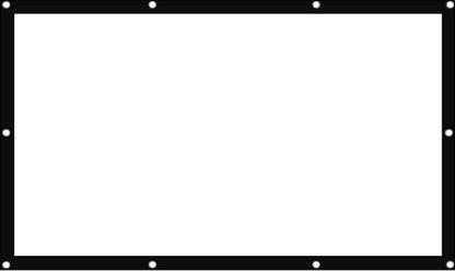 Egate PROJECTOR SCREEN 7 X 5 FT FLEXI WRAP Projector Screen (Width 213 cm x 150 cm Height)
