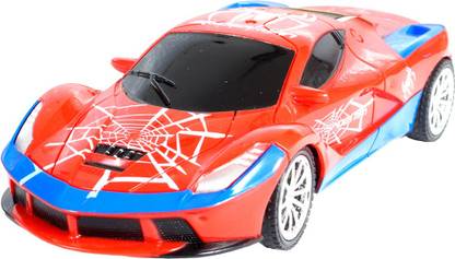 Monster AVENGERS SPIDER MAN HIGH SPEED HIGH PERFORMANCE WORLD RACING RADIO CONTROL With Radio Control Steering CAR FOR KIDS