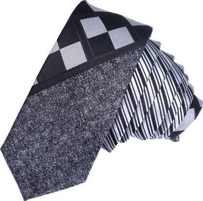 Adorn Self Design Tie