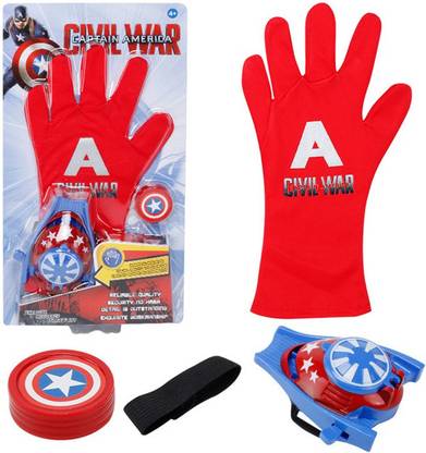 HALO NATION Avengers Infinity War End Game - Captain America Gloves