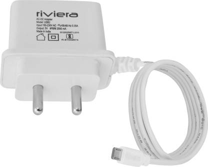 riviera 5 W 2 A Wall Charger for Mobile