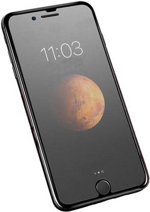 AJM Screen Guard for Apple Iphone 7 0.26MM Matte Finish Anti Fingerprint HD Electroplated Scratch Resistant Screen Protector