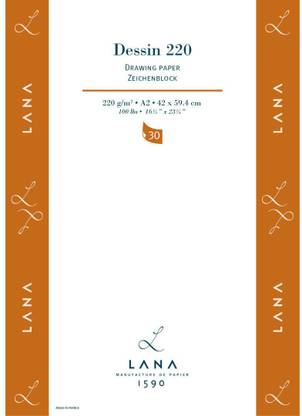 Lana Dessin - Drawing A2 (42 cm x 59.4 cm ) Sketch Pad