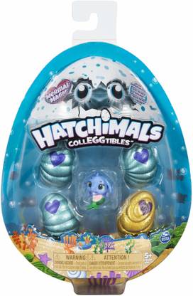 Hatchimals Colleggtibles Mermal Magic 4 Pack + Bonus With Season 5 For Kids Aged 5 And Up (Styles May Vary)