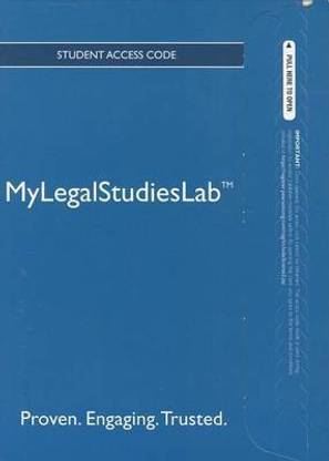 MyLegalStudiesLab Student Access Code