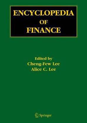 Encyclopedia of Finance