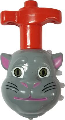 Little Musical Spinning Toy Talking Tom with Flashing Lights